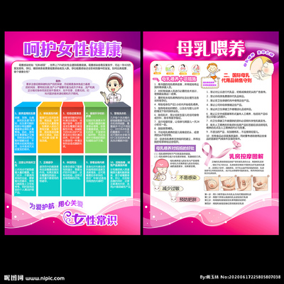 妇产科设计图__展板模板_广告设计_设计图库